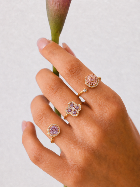 Primavera — Set di 3 Anelli Antistress